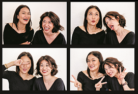 Aya & Noriko — photo booth